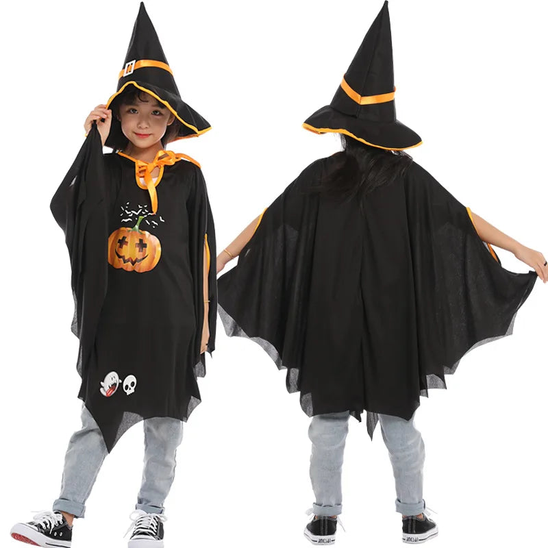 Toddler Witch Costume – Unisex Halloween Outfit for Kids