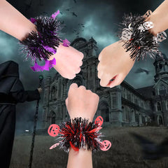 Halloween Costume Accessories Set – Glasses, Mask, Bat Hair Clip & Bracelet