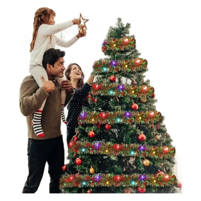 Christmas Ribbon Fairy Light String – 5M / 10M