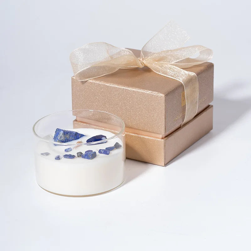 Natural Crystal Aromatherapy Soy Candle - candletown.net