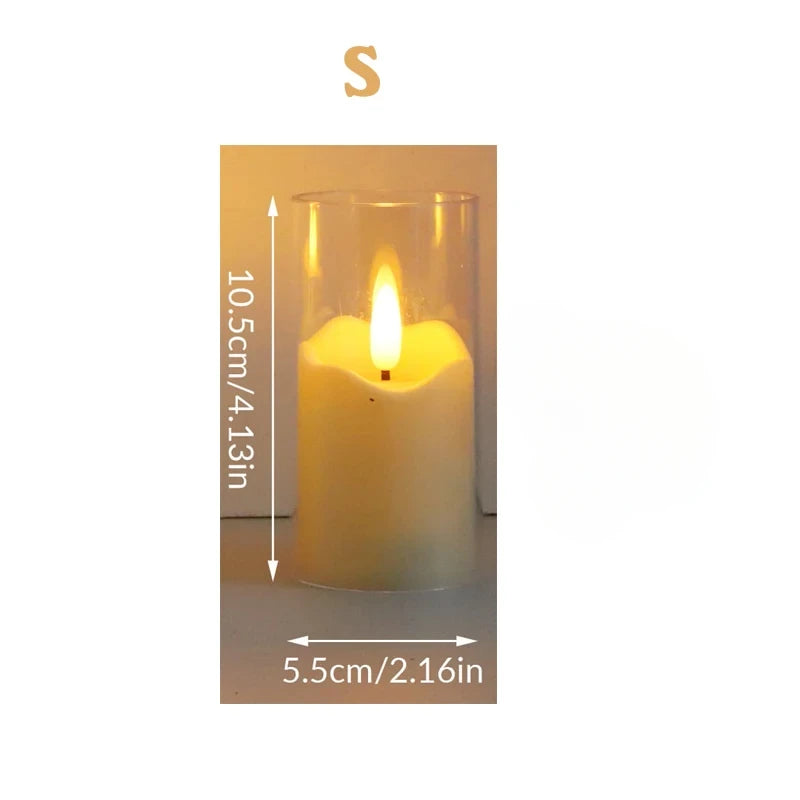 LED Flameless Flickering Candle