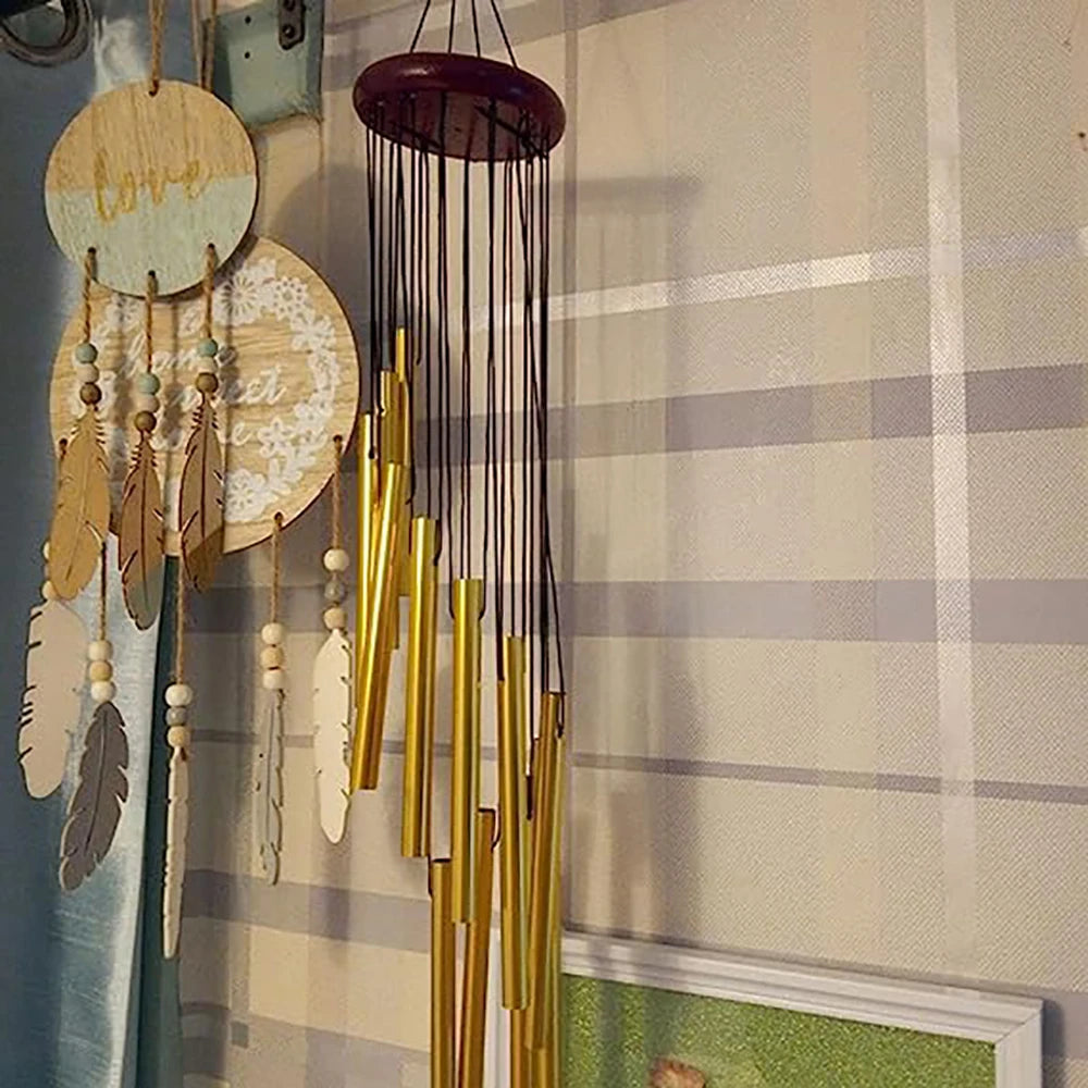 12-Tube Aluminum Wind Chime - candletown.net
