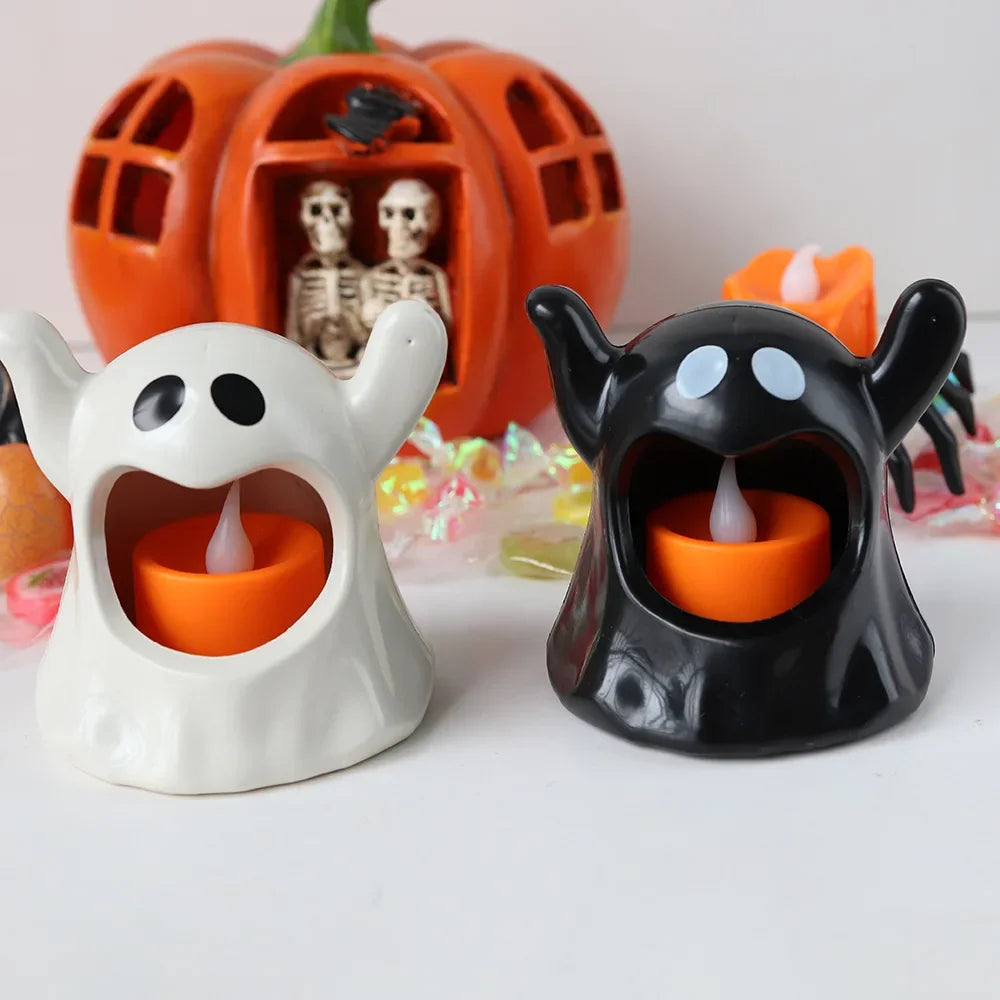 Halloween Ghost LED Flameless Candle Decoration