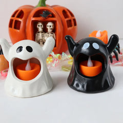 Halloween Ghost LED Flameless Candle Decoration