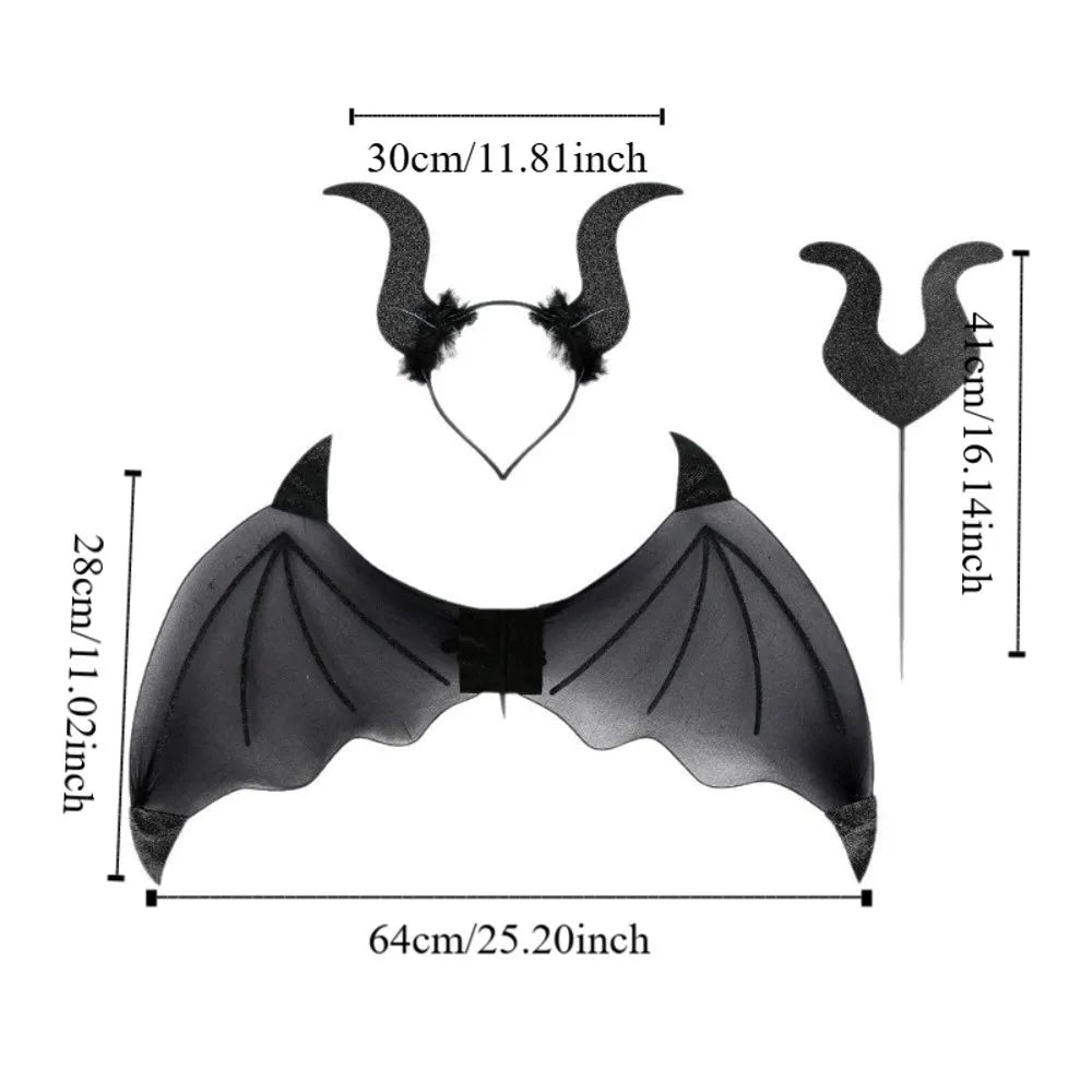 3-Piece Funny Halloween Cosplay Props Set