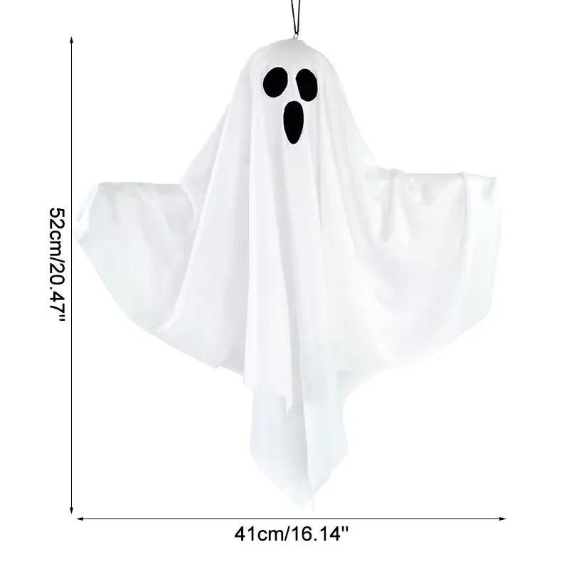 Halloween Ghost LED Hanging Decoration – Spooky Prop