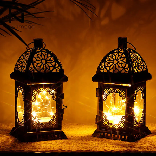 Vintage LED Lantern Candle Holder - candletown.net