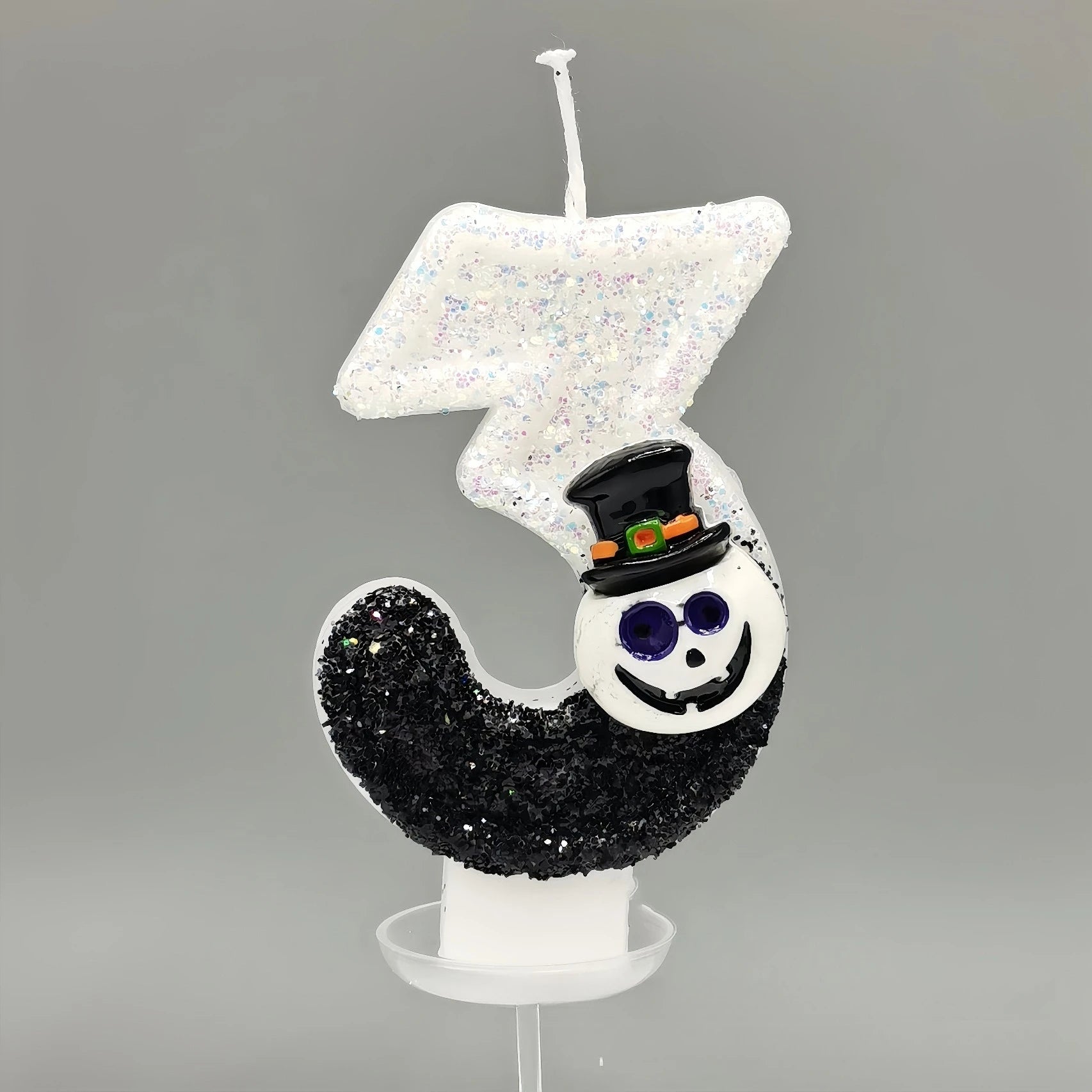 Halloween Pumpkin Number Candles – Spooky Birthday Party Decoration