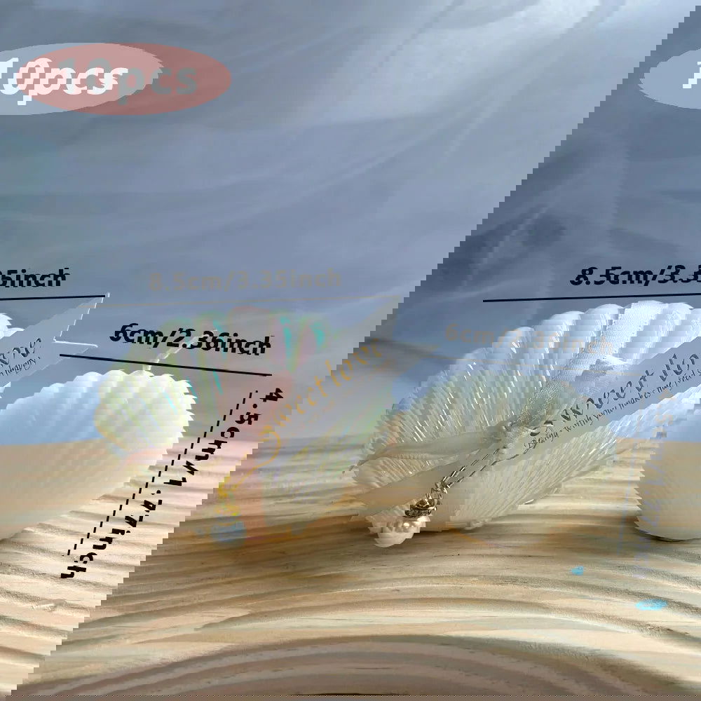 Shell Pearl Scented Candle - Freesia Wedding Favors & Holiday Gifts - candletown.net