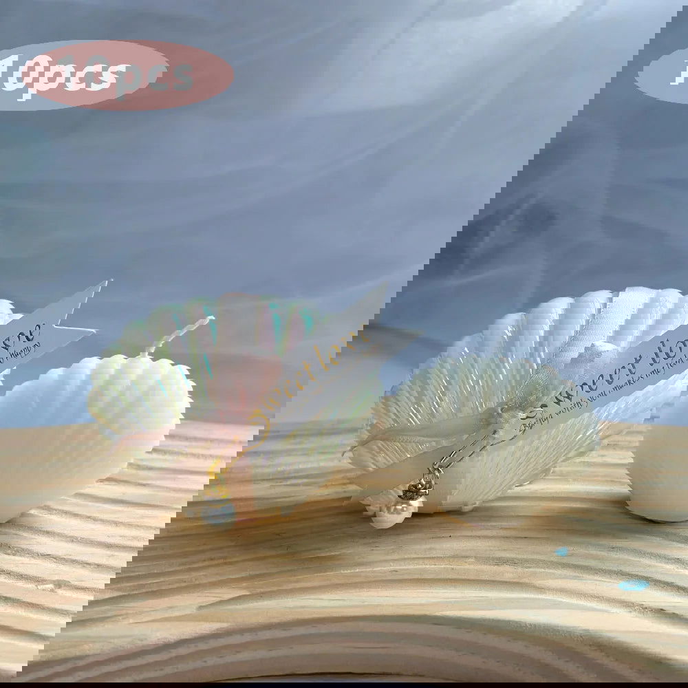 Shell Pearl Scented Candle - Freesia Wedding Favors & Holiday Gifts - candletown.net