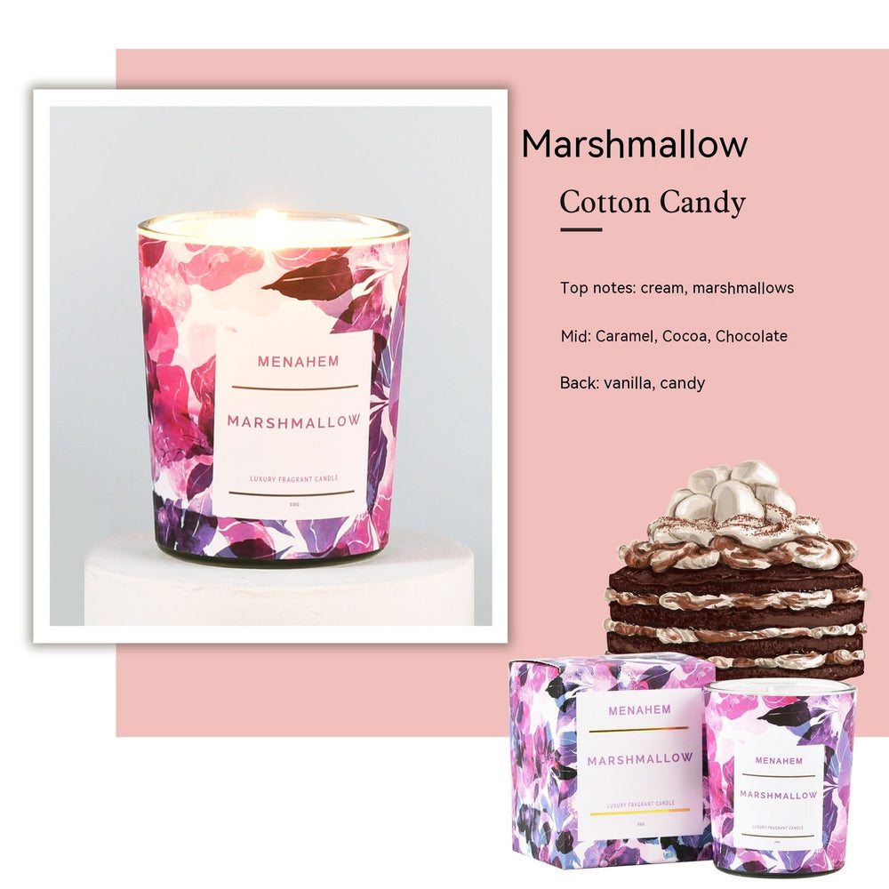 Smoke-Free Aromatherapy Candle Flower Gift – Uplifting Fragrance and Elegance - candletown.net