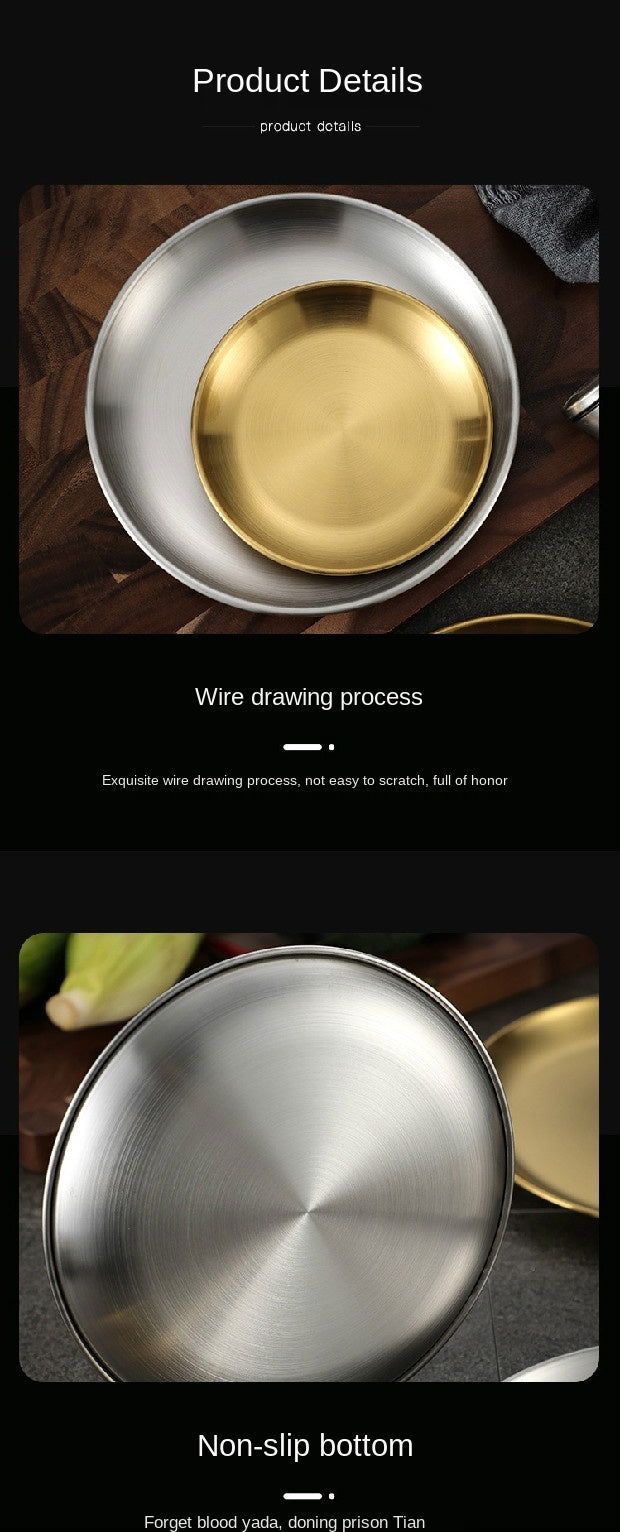 Stainless Steel Candle Plate - No Drip Tray for Safe Candle Use - candletown.net