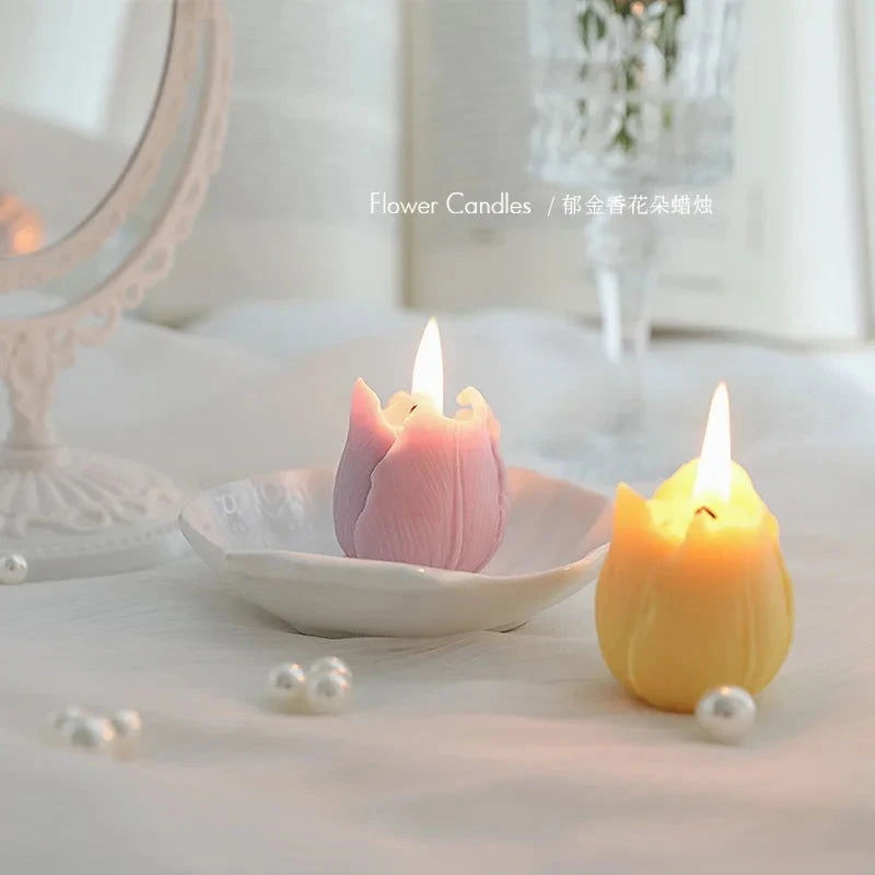 Tulip Flower Candle - candletown.net