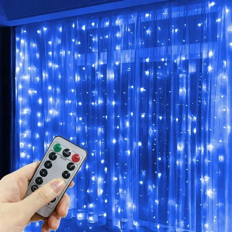 USB LED Curtain String Lights - candletown.net