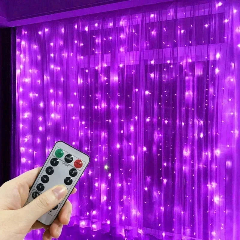 USB LED Curtain String Lights - candletown.net