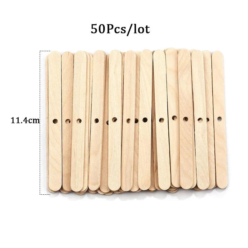 Waxed Cotton Candle Wicks Set - candletown.net