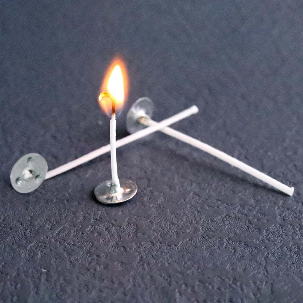 Waxed Cotton Candle Wicks Set – Create Smokeless Candles with Ease - candletown.net