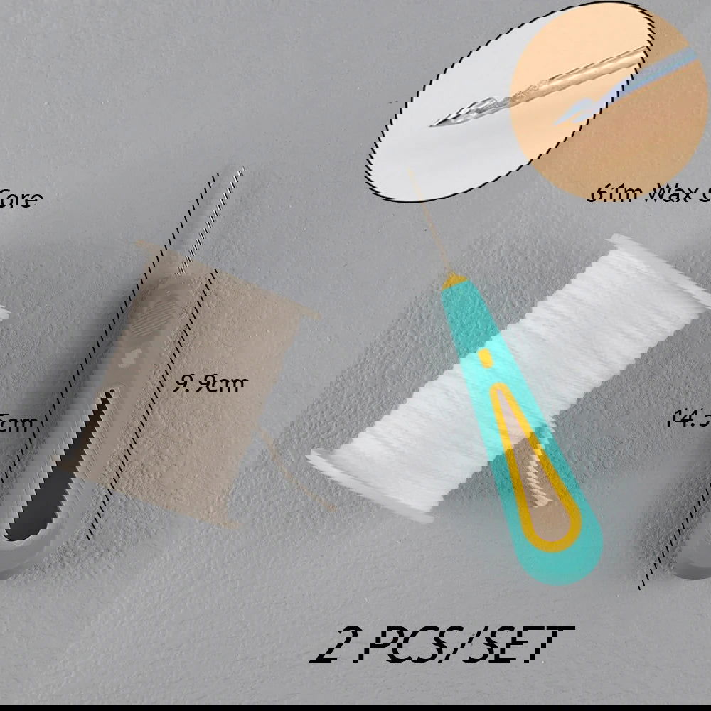 Waxed Cotton Candle Wicks Set – Create Smokeless Candles with Ease - candletown.net