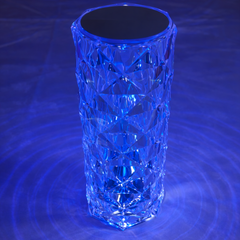 Crystal Diamond Table Lamp – Rechargeable Ambient Night Light - candletown.net