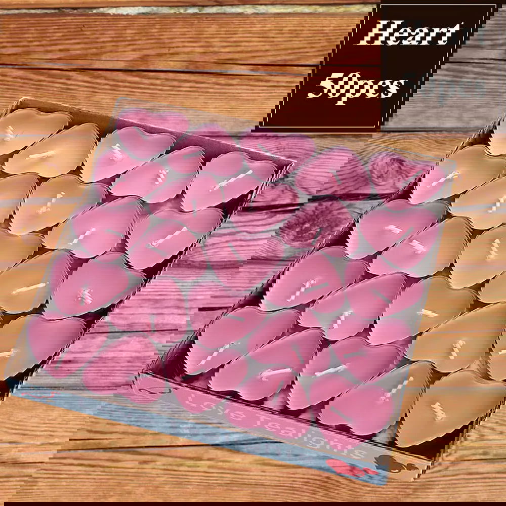 50pcs/set Tea Wax Candle – Perfect for Weddings and Parties - candletown.net